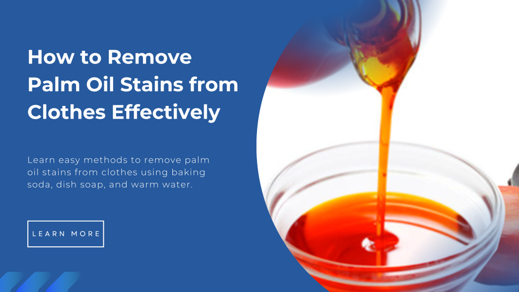 How to remove stains from clothes